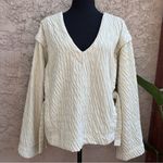 FP Beach  Wavy Pullover Sweater in Opal Photo 1