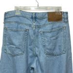 Rag and Bone  Women's Wide Leg Cropped Raw Hem Jeans Size 29 High Rise Photo 4