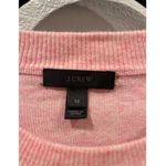 J.Crew Pink Ruffled Long Sleeve Sweater Photo 1