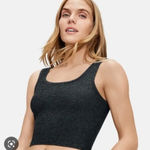 Outdoor Voices , Cloud Super Soft Active Cropped Tank Top‎ in Grey XSmall Photo 0