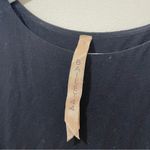 Bailey 44 Black Sleeveless Tank Top W/ Leather Peplum Bottom Size Small Photo 3