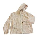 John Galt Light Pink Hooded Zip Up Lightweight Jacket OS Photo 0