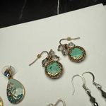 Dangle Drop Pierced Earrings Lot Of 5 Some Bead/Beaded Some Rhinestone Photo 12