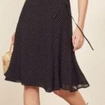 Reformation Mallory Polka Dot Wrap Dress Photo 0