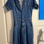 Free People Denim Jumpsuit Photo 0