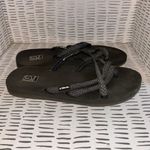 Teva  Gray Olowahu Womens‎ Mush Flip Flop Sandals Slides Size 9 Beach Festival Photo 3