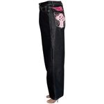 Jaded London  XL Colossus Super Baggy Jeans, Pink Sapphire, 26” Photo 7