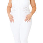 New Gigi C Hunter Jumpsuit Catsuit White L Size L Photo 0