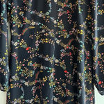 Loft Flower Garland Flare Dress, Size 10, NWT Photo 3