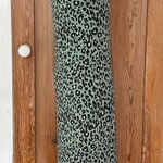 easel Los Angeles Green Animal Print Midi Dress - Size Large Photo 3