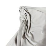 Norma Kamali  Diana Bra Top Oyster Asymmetrical NWT XS Neutral Minimalist Photo 5