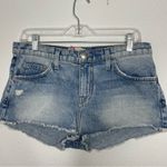Current/Elliot The Concert Short in Point Break Destroy Denim Jean Shorts sz 29 Photo 3