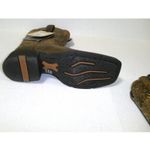 Ariat New NWT NIB Boots Womens 7 Round Up Western Metallic Copper Blanket Emboss Photo 6