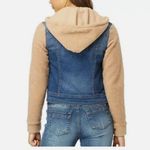 Wallflower Denim Sherpa Jean Jacket Size M Blue Size M Photo 1