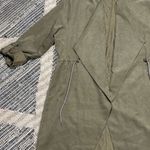 BKE  Green Flyaway Lightweight Oversized Jacket Size Large Photo 3