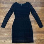 Design Lab  Sexy Cut Out Long Sleeve Black Dress Photo 0