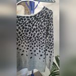 Venus Lascana leopard print cold shoulder sweater sz. M Photo 5