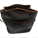 Jo Ann Page Marina Black Leather Purse! Black Photo 1