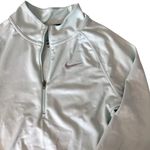 Nike Dri-Fit Running 1/4 Zip Pullover Layer Women's Size Medium Mint Photo 1