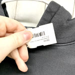 Outdoor Voices Sweater Medium Cropped Grey Hooded Long Sleeve Cotton Fitting Photo 1