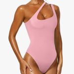 One Shoulder Sleeveless Bodysuit Size L Photo 0