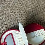 Wolf Designs Red Reptilian Leather Travel Jewlery Case Photo 1