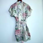 Pinx Satin Floral Kimono Robe Photo 3