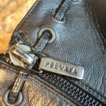 PREVATA Black Soft Leather Short Ankle High Heel Side Zip Boots Booties 7.5 Photo 8