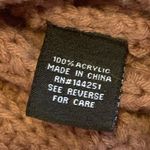 Moon & Madison sweater women’s medium mauve cowl/turtle neck knit cut short Photo 2