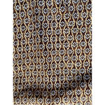 Anne Pinkerton‎ Pants Daisy Flower Silk Pattern Size Large Brown Silk Drawstring Photo 2