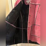 Newport News NWOT  Suede Pink Patchwork Jacket, Size XL Photo 2