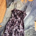 American Vintage Brown Floral Print Maxi Dress Photo 1