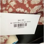 Very J  Tell It Like It Is Mini Dress Square Neck Color Rose Size Medium Boutique Photo 9