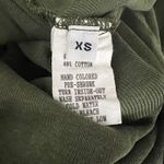 Russ Berens Shirt Women XS Olive Green Basic Layering Neutral Minimalist Vintage Photo 5
