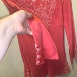 Lafayette 148  New York Pink Embroidered Tunic Photo 1
