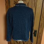 Tiara International Vintage 90s  Zip down Christmas Cardigan Photo 7