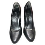 Jessica Simpson Black strapped heeled Stiletto !! Sexy!! 5” heels Photo 5