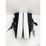 Superga  Sneakers Classic Black Canvas Mens Size 8 Lace Up Fashion Shoes NEW Photo 9
