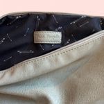Free People Vegan Leather Large Zip Clutch Bag - -Soft, Gray Taupe Photo 2