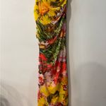 ZARA PRINTED TULLE DRESS Flowers Size S Photo 6