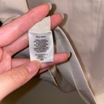 Halston Heritage NWT $275 Beige Knee Length Zipper Skirt w/ Pockets 6 Photo 3