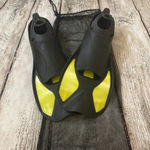 New!! Unisex swim fins size black/yellow, Size XS Black Photo 5