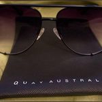 Quay Australia  High Key Mini 126 Black Aviator Sunglasses Photo 0