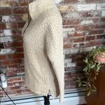 Time and Tru Cream Sherpa Quarter Photo 2