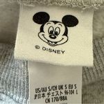 Disney Mickey Mouse Crewneck Sweatshirt Gray Unisex Small Disneyland Comfy Photo 4