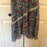 American Vintage Vintage Believe Y2K Babydoll Maxi Dress Asymmetric Fairy Whimsygoth Sequin Sz 12 Photo 1