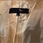 Ryu  3/4 Length Coat Women’s Size Small Belted Black and Cream Photo 8