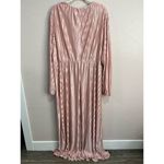 Boohoo NWTs  Occasion Pleated Light Pink Dress Photo 4