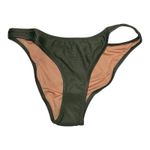 J.Crew Heritage 1989 High Leg Bikini Swim Bottom Womens Small Cool Cyprus Green Photo 1