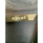 Eshakti  Top Long Sleeve V-Neck Navy Size XL 16 Photo 2